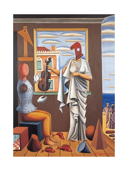 Walls Poster "poet And Muse" 40x50cm