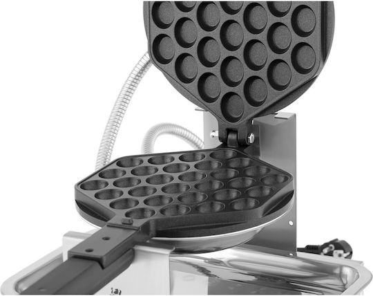Royal Catering 1400 Mașină de gătit waffle comercială Single pentru clătite în formă de Bubble