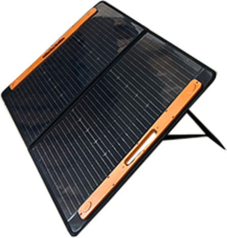 Foldable Solar Panel 100w Pyramid Camping Hiking Fishing Sz-100-fc-b