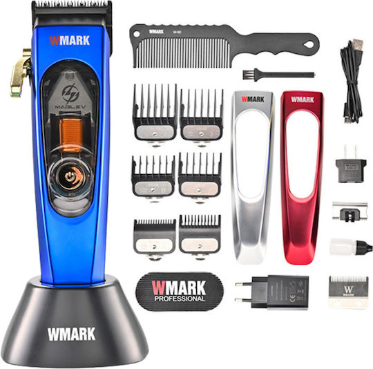 Professionell Wiederaufladbar Haarschneidemaschine Blau