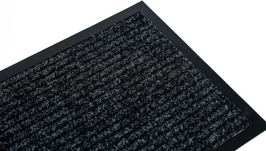 Sdim Fußmatte Teppich mit rutschfester Unterlage Everton 007 Anthracite 60x80cm