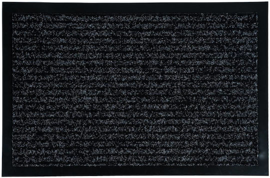Sdim Fußmatte Teppich mit rutschfester Unterlage Everton 007 Anthracite 60x80cm
