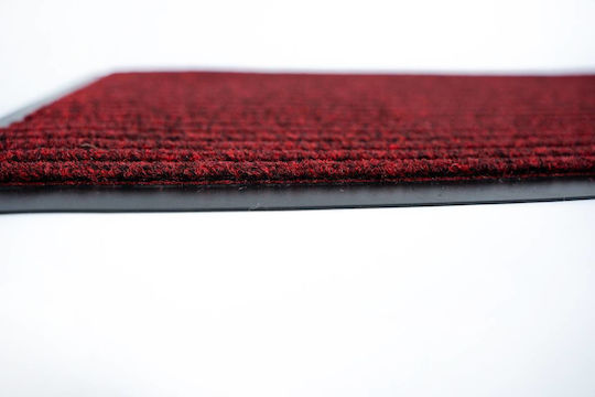 Sdim Entrance Mat Carpet with Anti-slip Backing Everton 001 Red 60x80cm