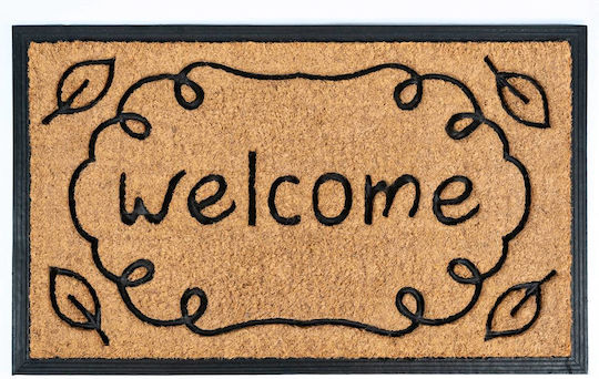 Sdim Πατάκι Εισόδου από Κοκοφοίνικα Bombay 088 Welcome 45x75εκ. 171-4575-088 Welcome