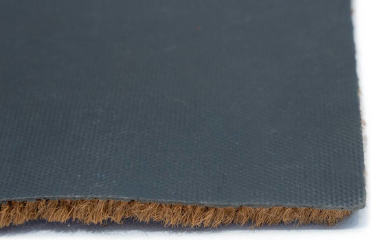 Sdim Entrance Mat made of Coir with Anti-slip Backing Freestyle XL 450 Welcome Blocks 50x80cm Thickness 17mm