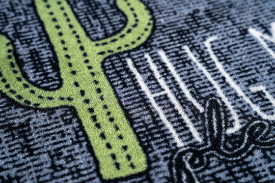 Sdim Fußmatte Teppich mit rutschfester Unterlage 375 Hug Me 40x60cm Dicke 5mm
