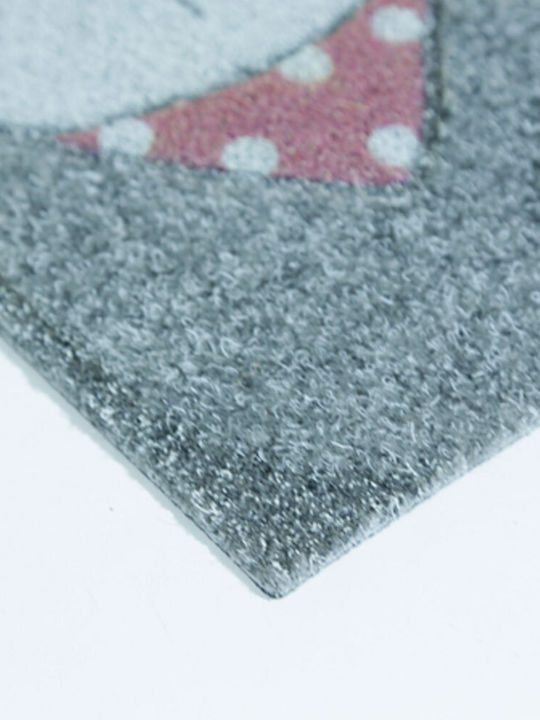 San Lorentzo Entrance Mat Anti-slip Dogwink Gray 40x60cm