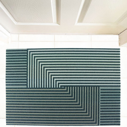 San Lorentzo Entrance Mat Sl Petrol Blue 60x40cm