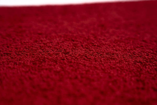 Sdim Fußmatte Teppich mit rutschfester Unterlage Memphis 015 Red 80x120cm