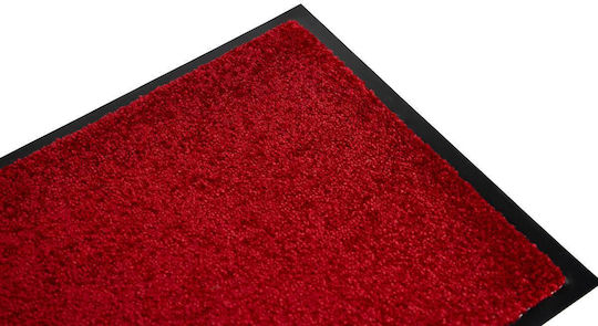 Sdim Fußmatte Teppich mit rutschfester Unterlage Memphis 015 Red 80x120cm