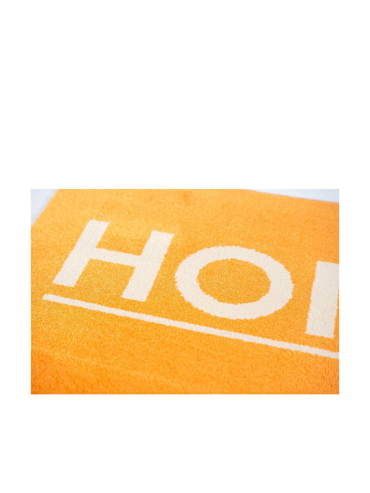 Sdim Covor de Intrare Mochetă cu Suport Antiderapant Fashion Home Portocaliu 40x67buc Grosime 12mm