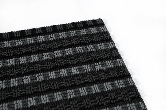 Sdim Πατάκι Εισόδου Μοκέτα Quadro Scrape 052 Graphite 40x60εκ.