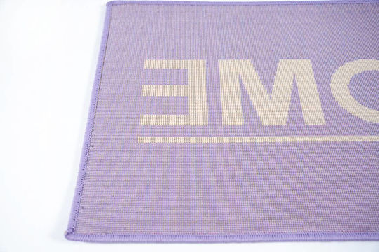 Sdim Covor de Intrare Mochetă cu Suport Antiderapant Fashion Home Violet 40x67buc Grosime 12mm