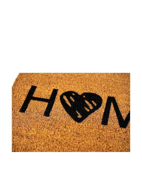 Sdim Entrance Mat made of Coir with Anti-slip Backing Home Coffee 40x60cm Thickness 15mm