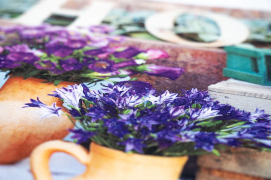 Sdim Αντιολισθητικό Πατάκι Εισόδου Gallery 001 Home Flower 45x75εκ Πάχους 6mm