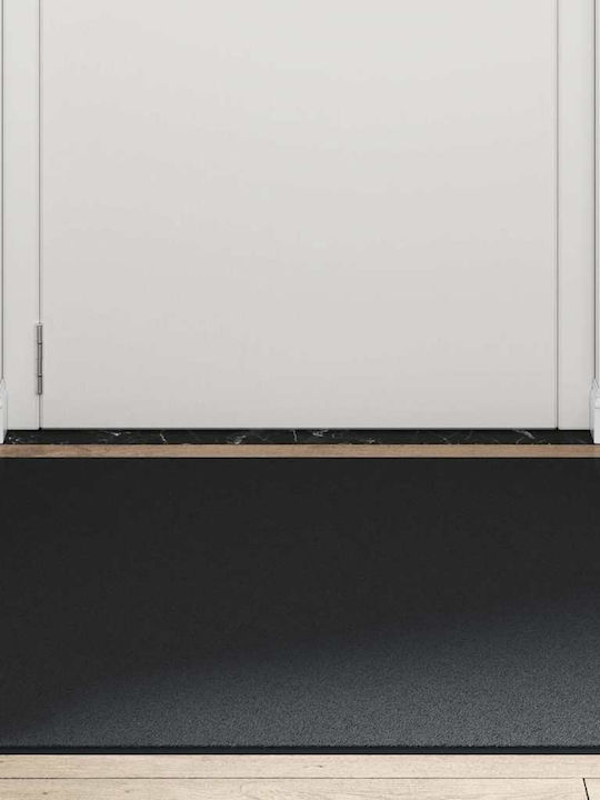 vidaXL Entrance Mat Anti-slip Black 80x120cm