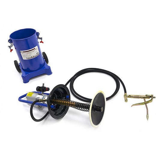 Pompa pneumatică de unsoare portabilă cu aer pe roți 12l 300-400bar Hbm