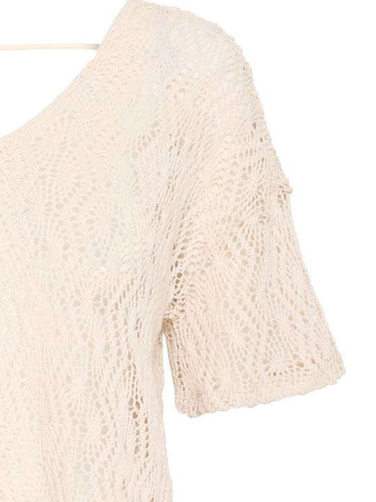 Women's Blouse Cotton Short Sleeve Birch