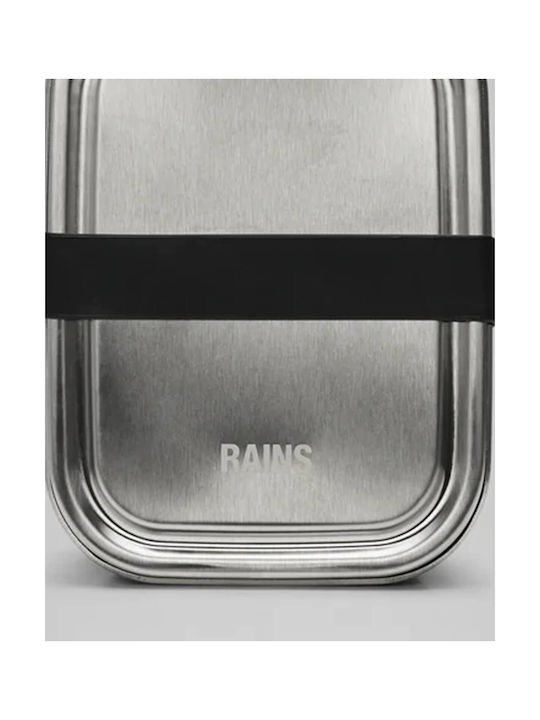 Rains Lunchbox Inox Silber 6x13cm 1Stück