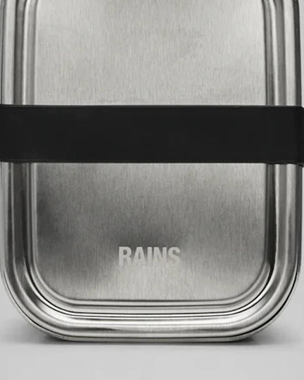 Rains Lunchbox Inox Silber 6x13cm 1Stück