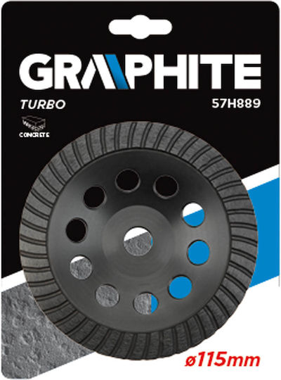 Graphite Δίσκος Λείανσης Δομικών Υλικών 115mm