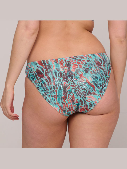 Bikini Slip Turquoise Seas