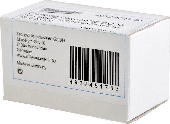 Matrițe terminale Milwaukee 4932451733 Nf22 Hcct 16mm Mw
