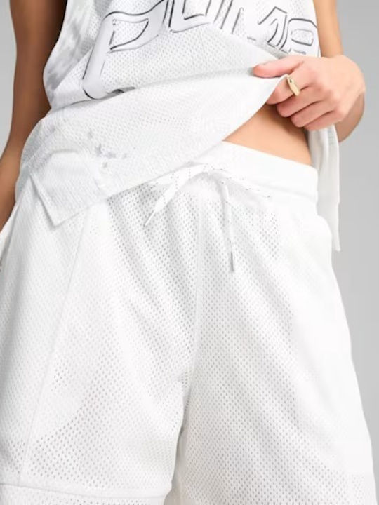 Γυναικείο Αθλητικό Σορτς White