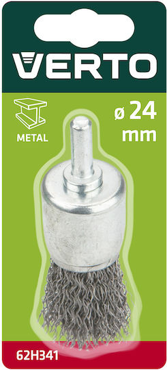 Verto TOP-62H341 Συρματόβουρτσα για Δράπανο 24mm