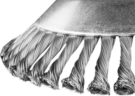 Graphite Wire Brush for Drill 25.4mm