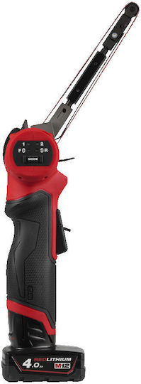Milwaukee M12 FBFL13-402B Ταινιολειαντήρας 12V 2x4Ah με Ρύθμιση Ταχύτητας