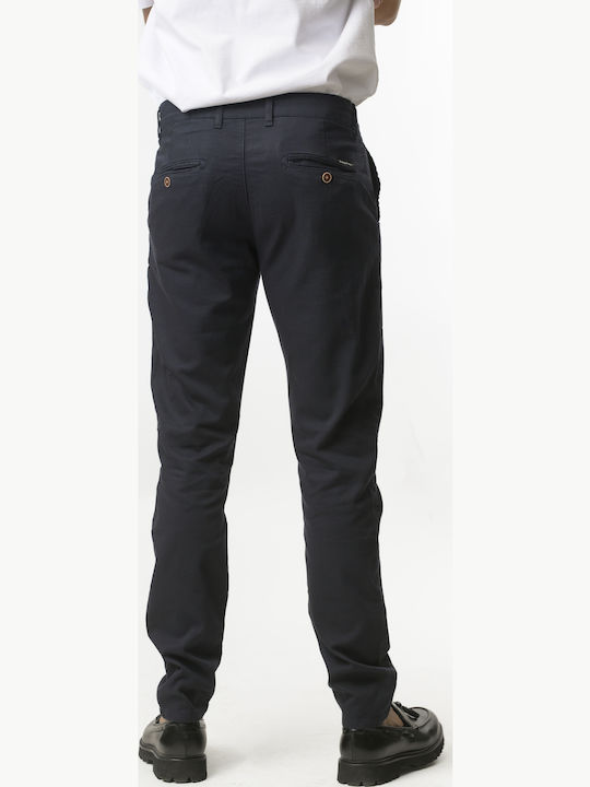 Pantaloni Chino Elastic Marina