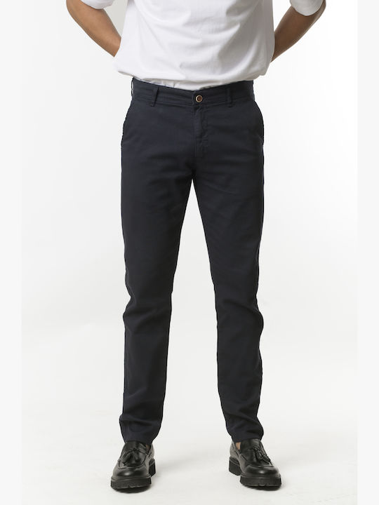 Pantaloni Chino Elastic Marina