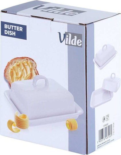 Vilde Farfurie de unt Ceramică Alb 1pcs