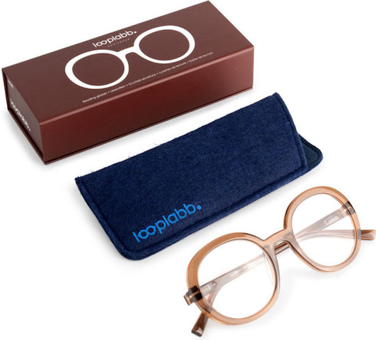 Looplabb Ochelari de citit +2.00 în culoarea Maro