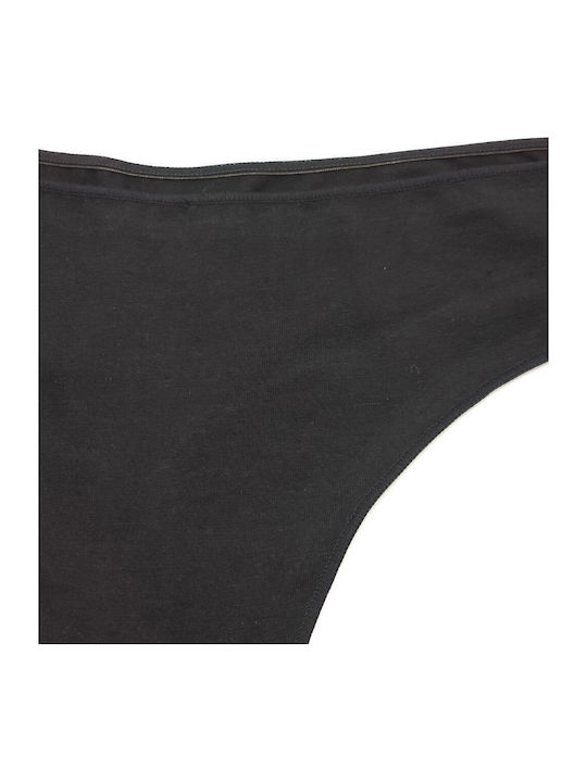 Women's String Black