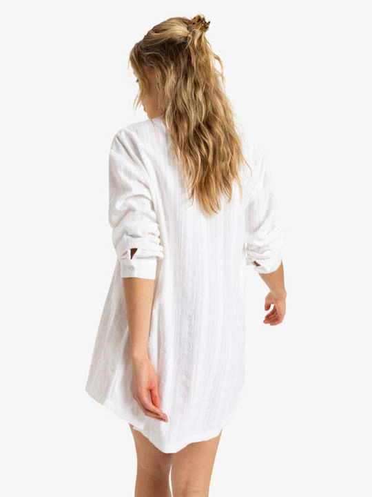 Roxy Sunset Flashback Φόρεμα Παραλίας Bright White