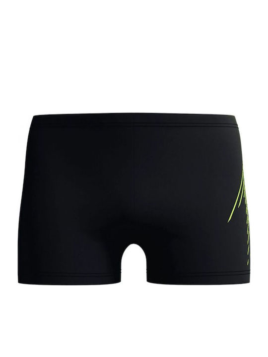 Hyperboom Placement Aquashort Men's Swimwear Shorts Black/hyper Yellow