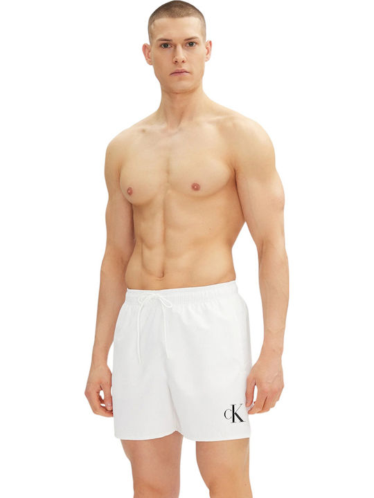 Herren-Bademode Kurze Hosen Weiß