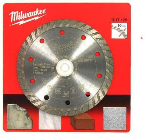 Milwaukee Δίσκος Κοπής Δομικών Υλικών 125mm