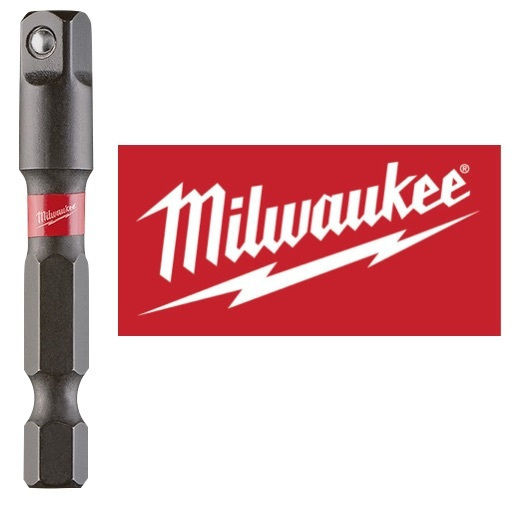 Milwaukee Adapter with Socket HEX and Output Bit Holder