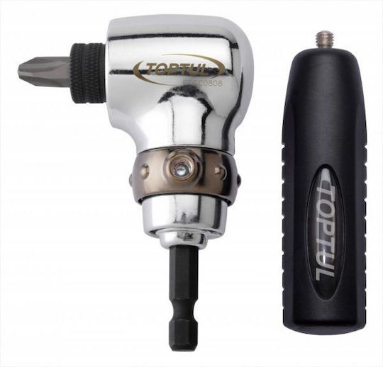Toptul Adapter with Socket HEX and Output Bit-Halter