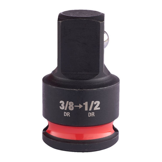 Milwaukee Adapter with Socket 1/4'' / 3/8'' and Output 1/2''