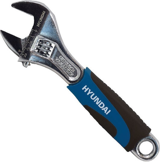 Hyundai Γαλλικό Κλειδί με Άνοιγμα Σιαγόνων έως 20mm και Αντιολισθητική Λαβή