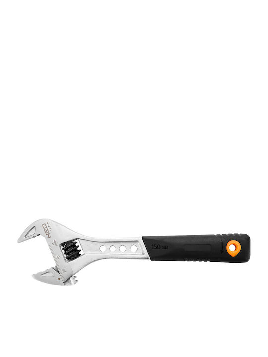 Neo Tools Γαλλικό Κλειδί Μήκους 150mm με Άνοιγμα Σιαγόνων έως 24mm