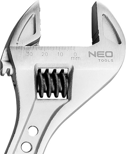 Neo Tools Französischer Schraubenschlüssel Länge 300mm mit einer Maulöffnung von bis zu 38mm