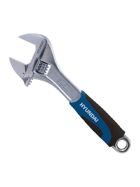 Hyundai French Wrench with Adjustable Opening 40mm and Anti-Slip Handle