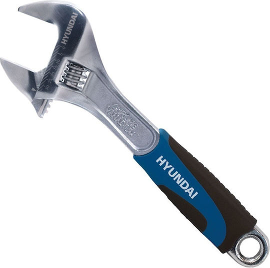 Hyundai French Wrench with Adjustable Opening 35mm and Anti-Slip Handle
