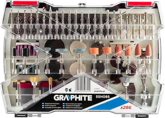 Graphite Αναλώσιμα Πολυεργαλείων 286τμχ 55H085