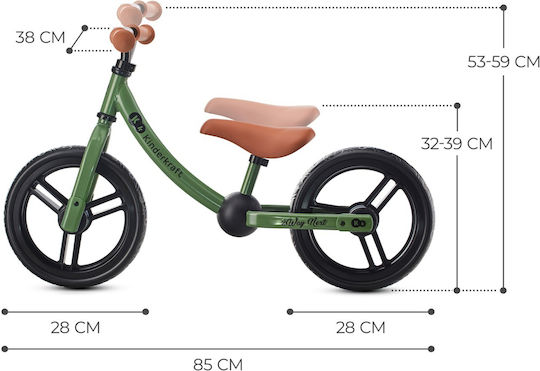 Kinderkraft Kids Balance Bike Next Green